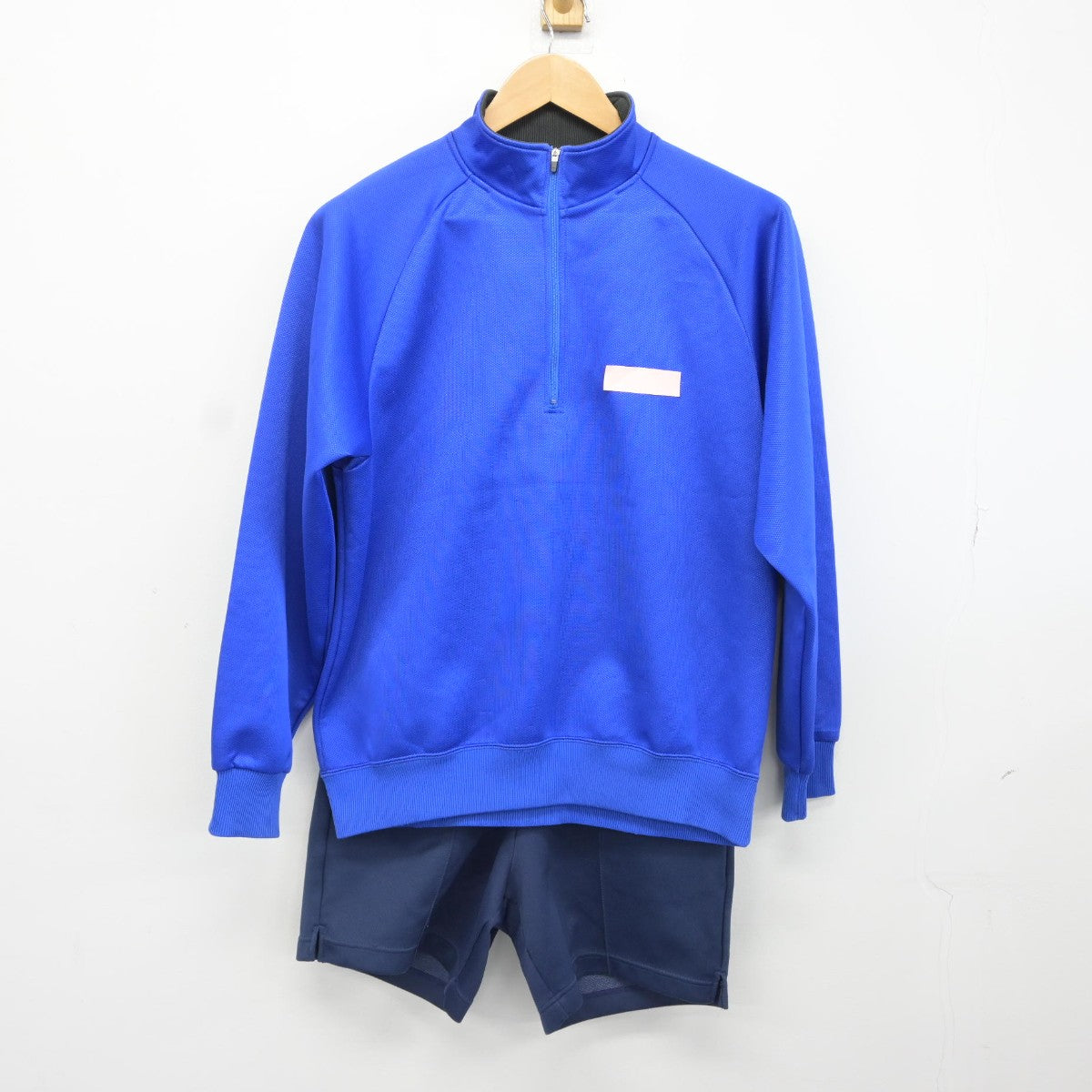 【中古】千葉県 山王中学校 女子制服 2点（ジャージ 上・体操服 下）sf038099