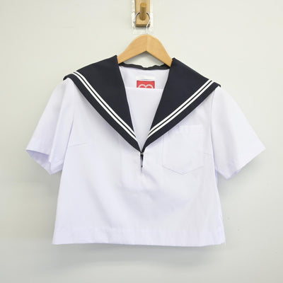 【中古】愛知県 知立市立南中学校 女子制服 2点（セーラー服）sf038102