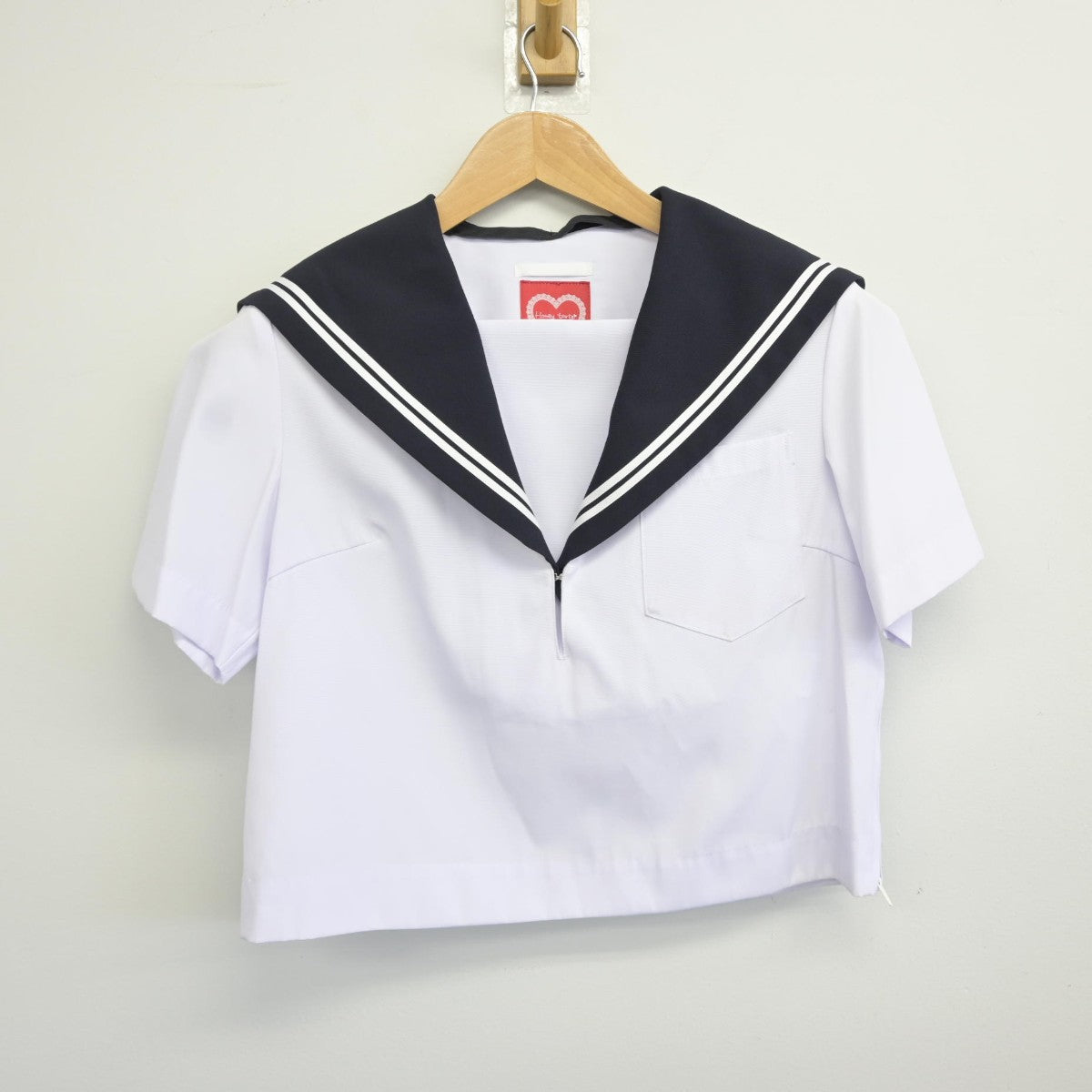 【中古】愛知県 知立市立南中学校 女子制服 2点（セーラー服）sf038102