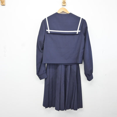 【中古】愛知県 刈谷北高等学校 女子制服 3点（ニット・セーラー服・スカート）sf038104