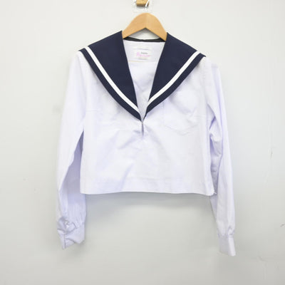 【中古】愛知県 刈谷北高等学校 女子制服 2点（セーラー服・スカート）sf038105