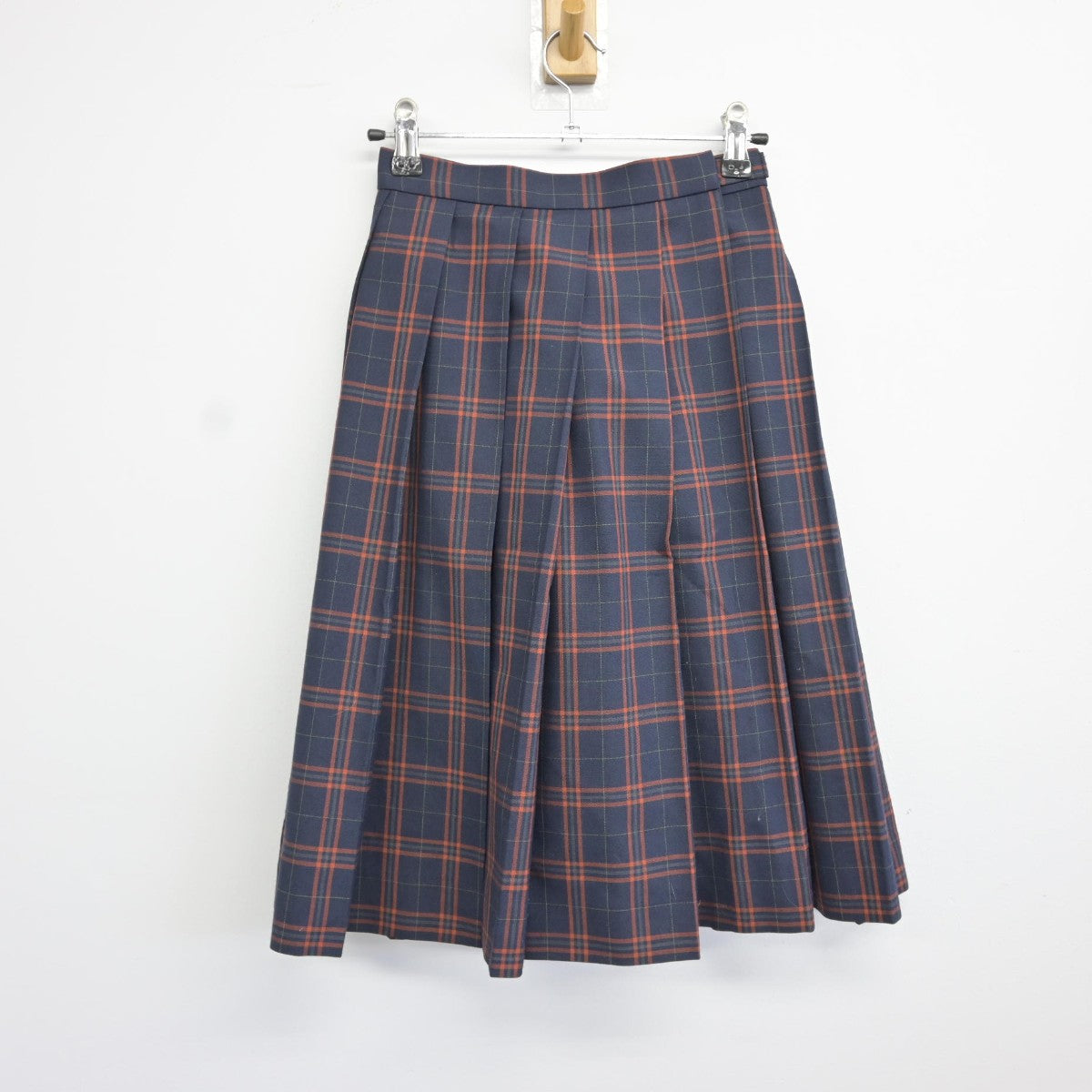 【中古】大阪府 大阪桐蔭中学校 女子制服 4点（ベスト・シャツ・スカート）sf038113