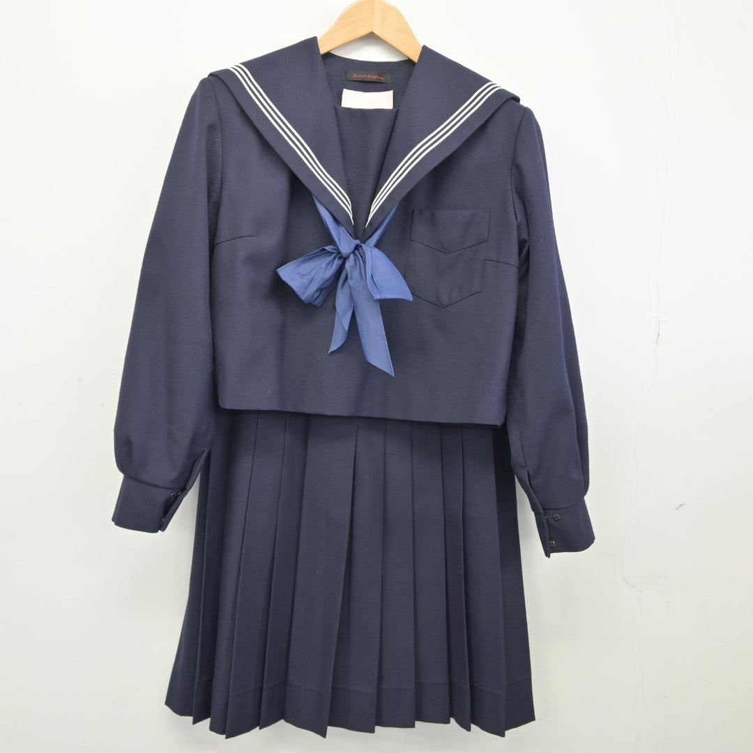 【中古】大阪府 富田林高等学校 女子制服 3点（セーラー服・スカート）sf038126 | 中古制服通販パレイド