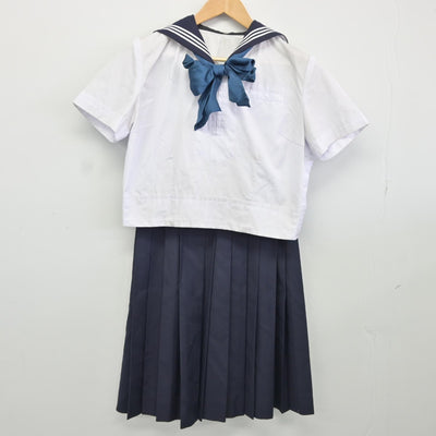 【中古】東京都 私立東京女学館高等学校 女子制服 3点（セーラー服・スカート）sf038134