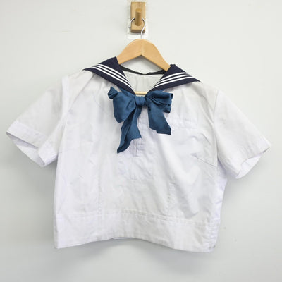 【中古】東京都 私立東京女学館高等学校 女子制服 3点（セーラー服・スカート）sf038134