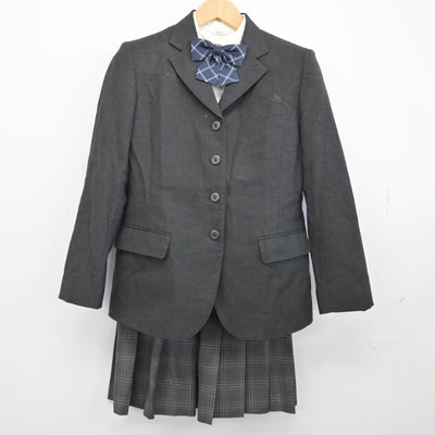 【中古】東京都 広尾学園高等学校 女子制服 5点（ブレザー・ニット・シャツ・スカート）sf038145