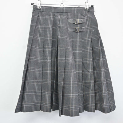 【中古】東京都 広尾学園高等学校 女子制服 3点（ニットベスト・シャツ・スカート）sf038147