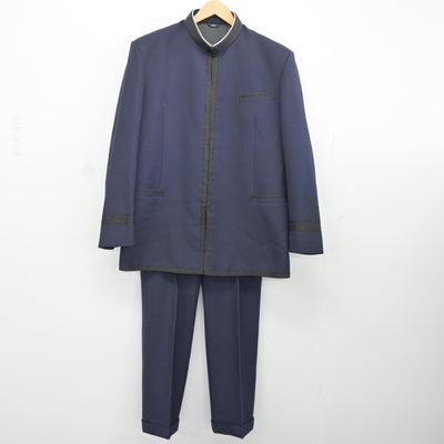 【中古】東京都 俊成学園高等学校 男子制服 2点（ジャケット・ズボン）sf038150