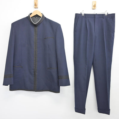 【中古】東京都 俊成学園高等学校 男子制服 2点（ジャケット・ズボン）sf038150