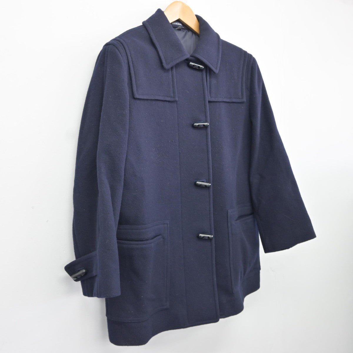 【中古】茨城県 聖徳大学附属高等学校 女子制服 1点（コート）sf038151