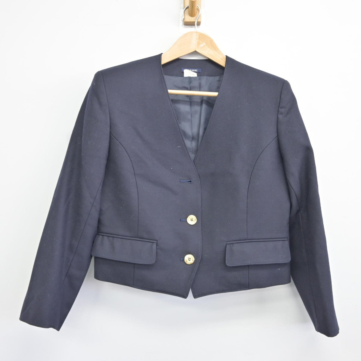 【中古】茨城県 聖徳大学附属高等学校 女子制服 2点（ブレザー・ニット）sf038152