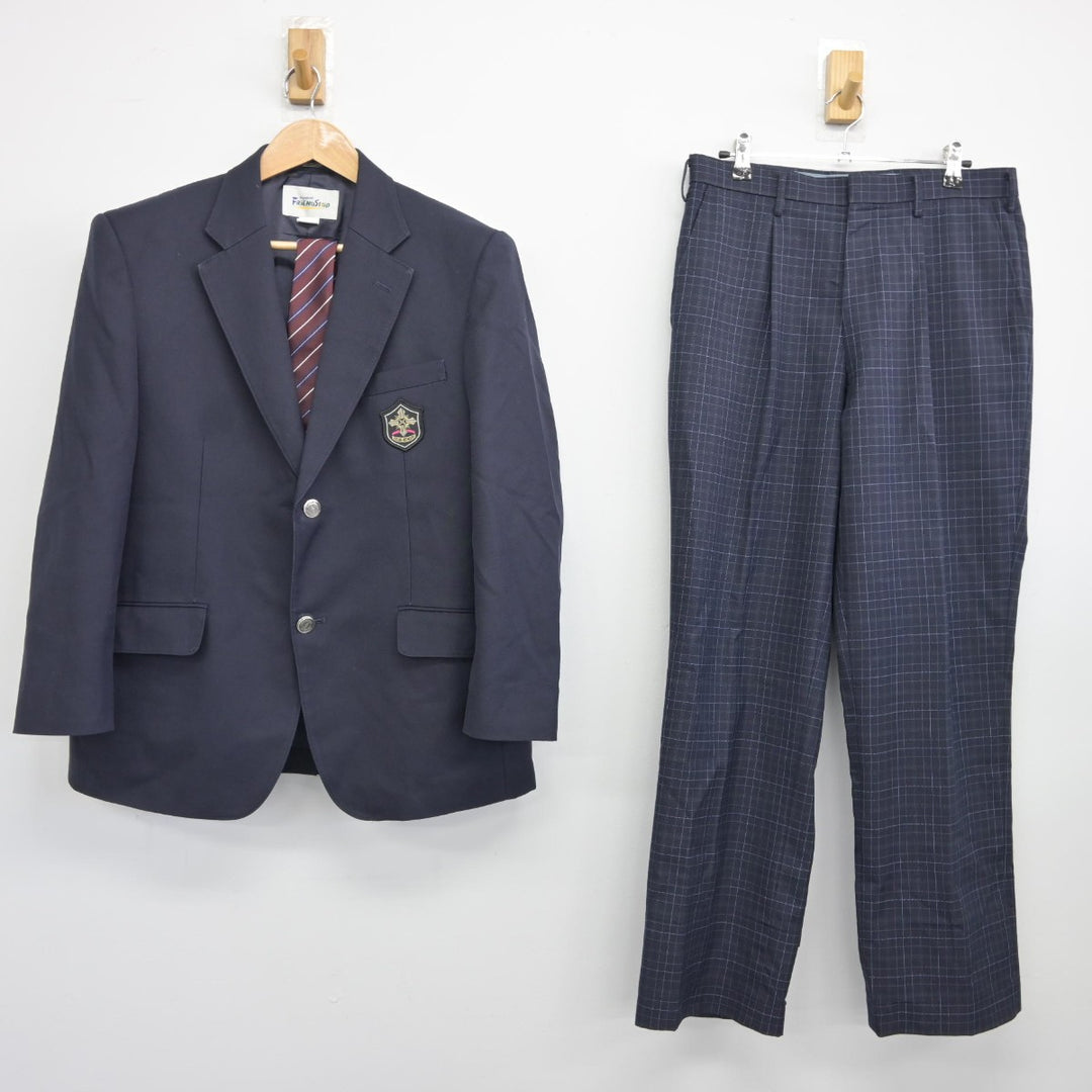 【中古】東京都 いずみの森義務教育学校 男子制服 3点（ブレザー・ズボン）sf038157 | 中古制服通販パレイド