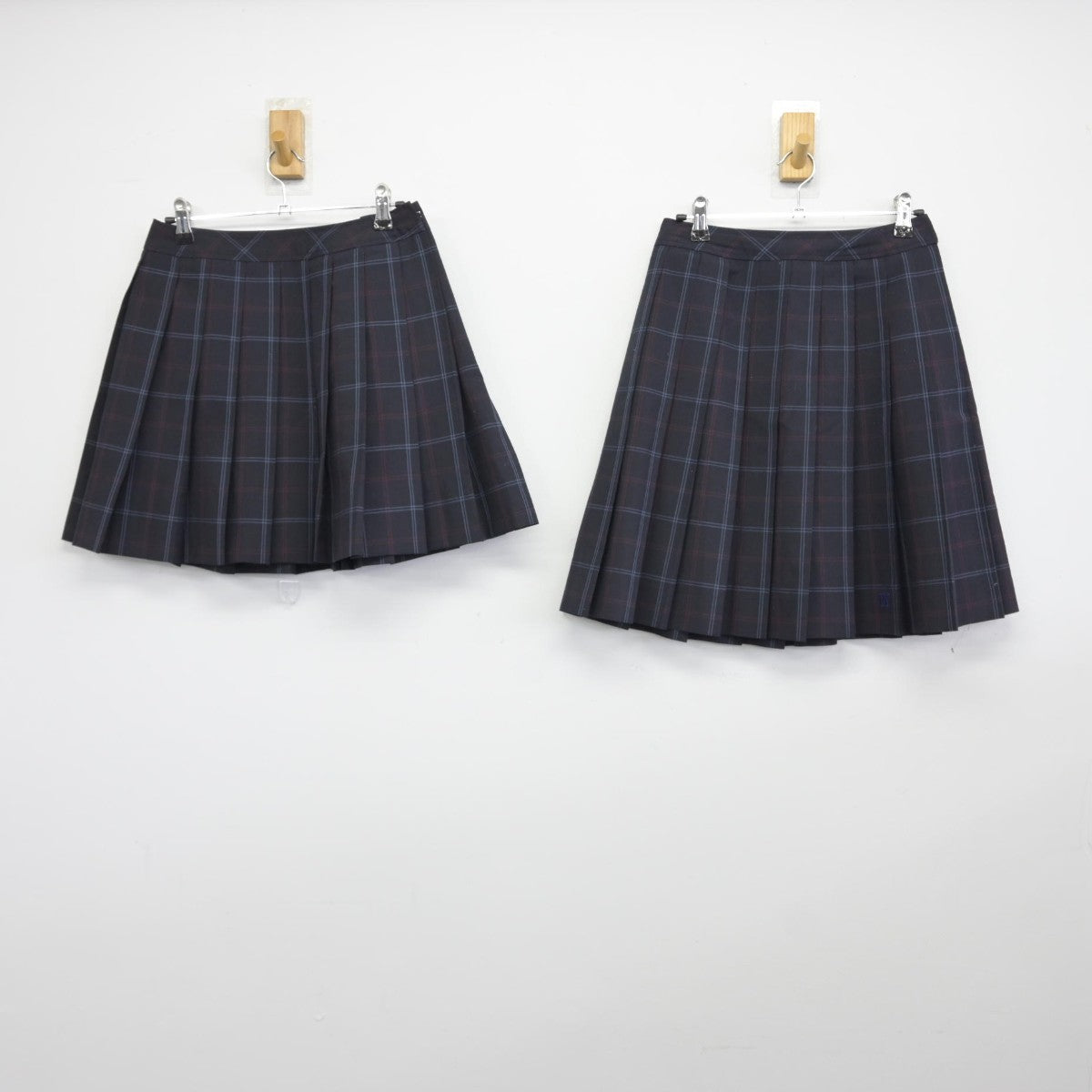 【中古】千葉県 八幡高等学校 女子制服 6点（ブレザー・スカート・スカート）sf038181