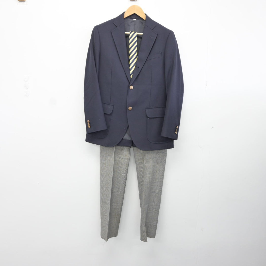 【中古】宮城県 利府高等学校 男子制服 3点（ブレザー・ズボン）sf038193 | 中古制服通販パレイド