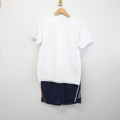 【中古】宮城県 多賀城高等学校 女子制服 2点（体操服 上・体操服 下）sf038201