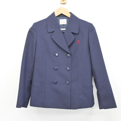 【中古】神奈川県 浜岳中学校 女子制服 3点（ブレザー・シャツ・ジャンパースカート）sf038226