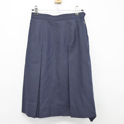 【中古】長野県 上田市立第一中学校 女子制服 3点（ベスト・スカート）sf038235