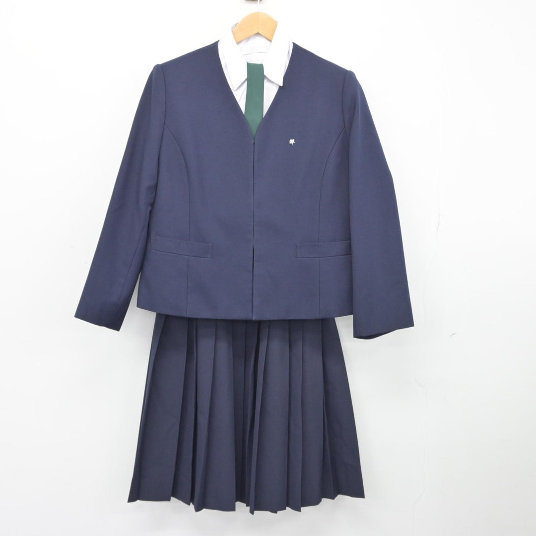 中古】富山県 高岡工芸高等学校 女子制服 6点（ブレザー・シャツ・ニット・スカート）sf038243 | 中古制服通販パレイド