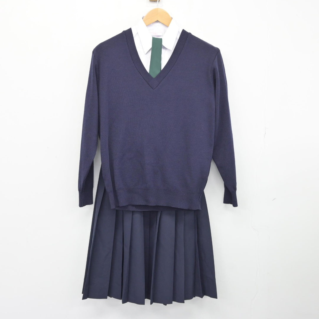 中古】富山県 高岡工芸高等学校 女子制服 6点（ブレザー・シャツ・ニット・スカート）sf038243 | 中古制服通販パレイド