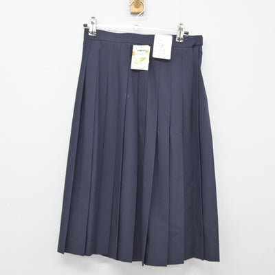 【中古】富山県 石動中学校 女子制服 2点（スカート）sf038246