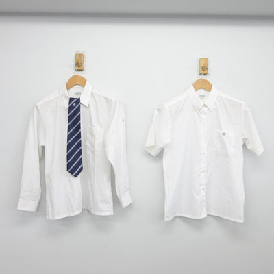 【中古】新潟県 柏崎工業高等学校 女子制服 3点（シャツ）sf038259