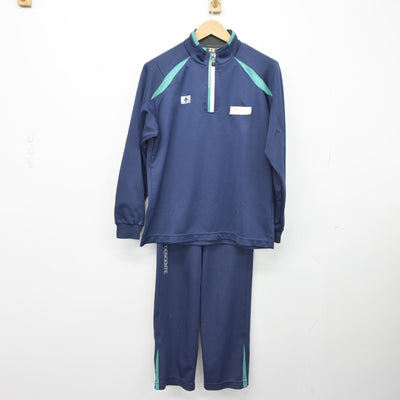 【中古】福岡県 三井高等学校 女子制服 2点（ジャージ 上・ジャージ 下）sf038284