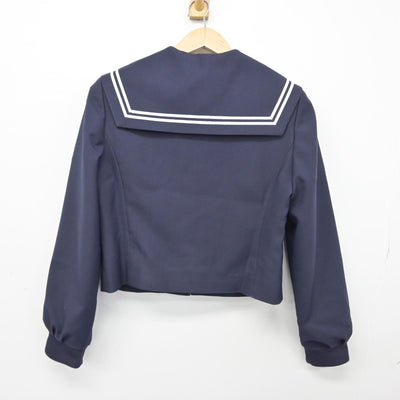 【中古】岐阜県 土岐津中学校 女子制服 3点（セーラー服・スカート）sf038302