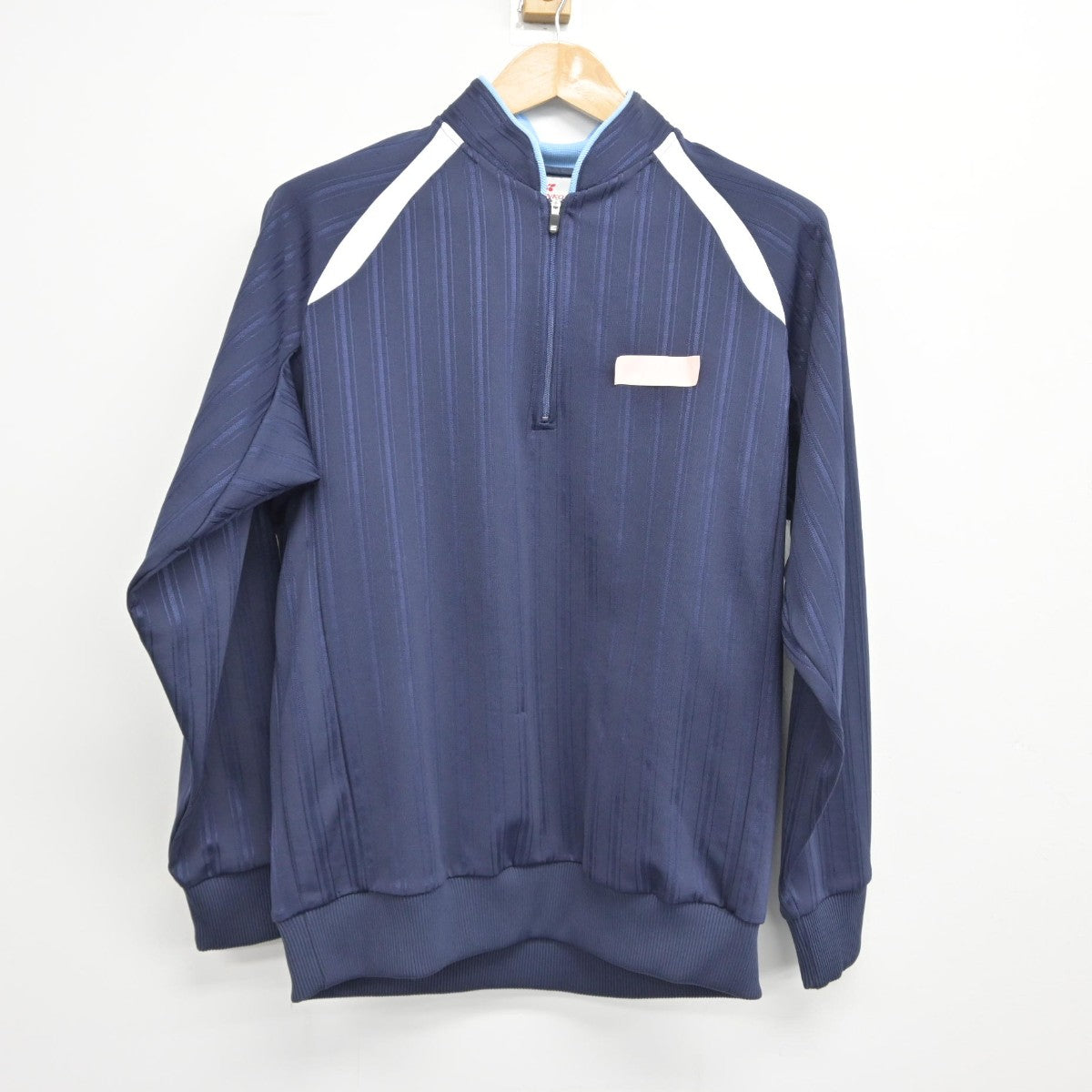 【中古】福岡県 箱崎清松中学校 男子制服 2点（ジャージ 上・ジャージ 下）sf038305