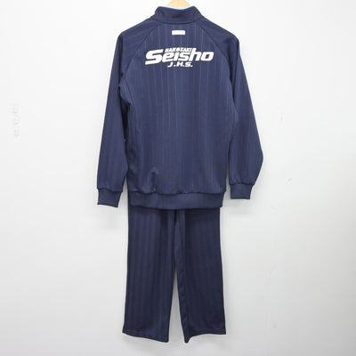 【中古】福岡県 箱崎清松中学校 女子制服 2点（ジャージ 上・ジャージ 下）sf038309