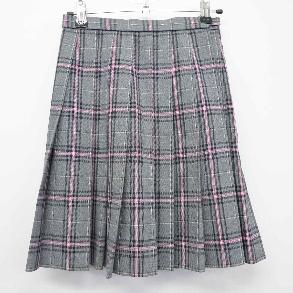 【中古】神奈川県 クラーク記念国際高等学校 女子制服 3点（ブレザー・ニット・スカート）sf038314