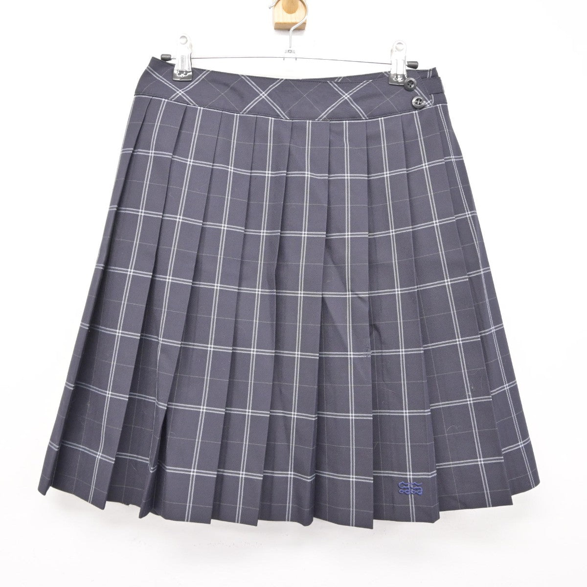 【中古】東京都 芝商業高等学校 女子制服 5点（ブレザー・ニット・シャツ・スカート）sf038318