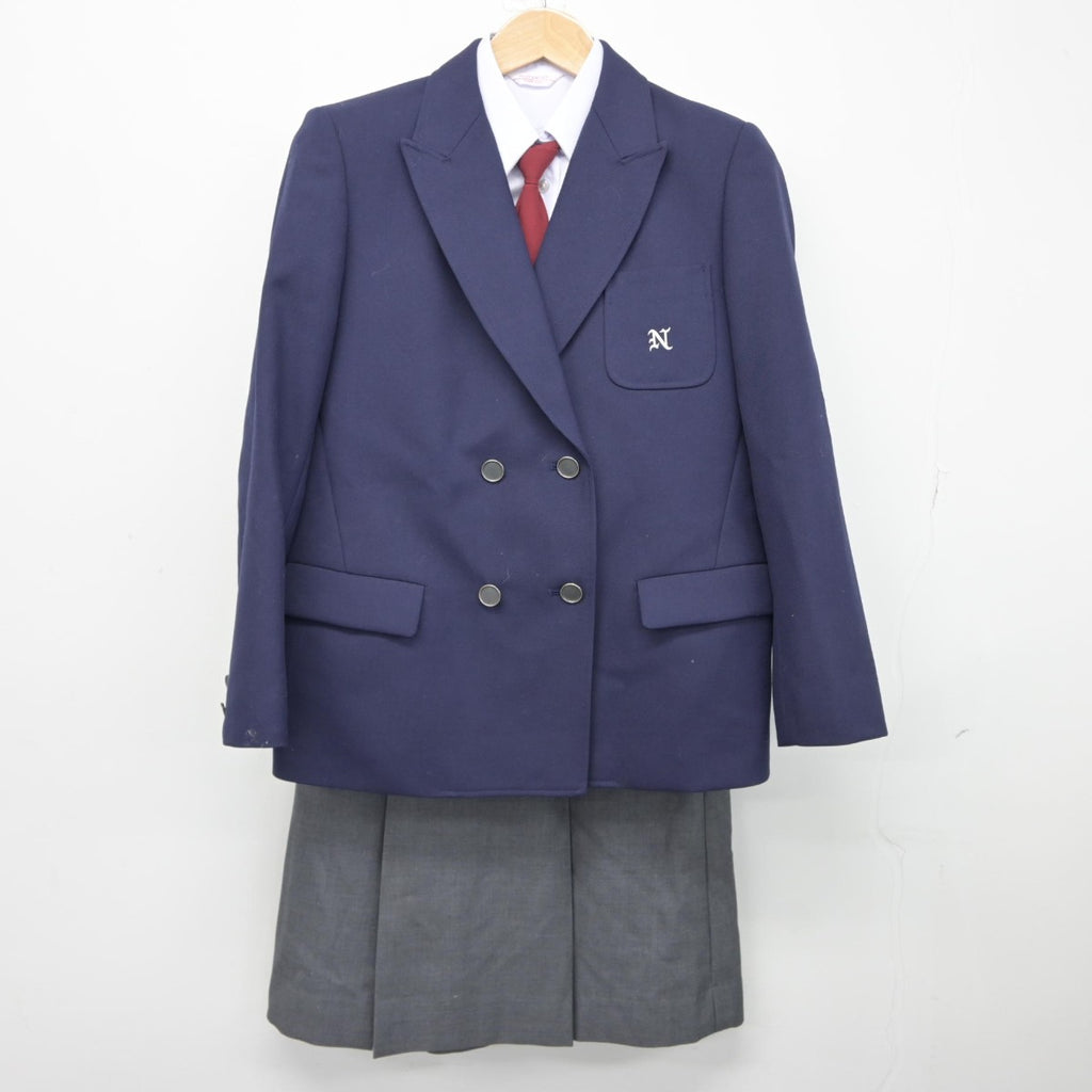 中古】千葉県 木更津波岡中学校 女子制服 4点（ブレザー・シャツ・スカート）sf038327 | 中古制服通販パレイド