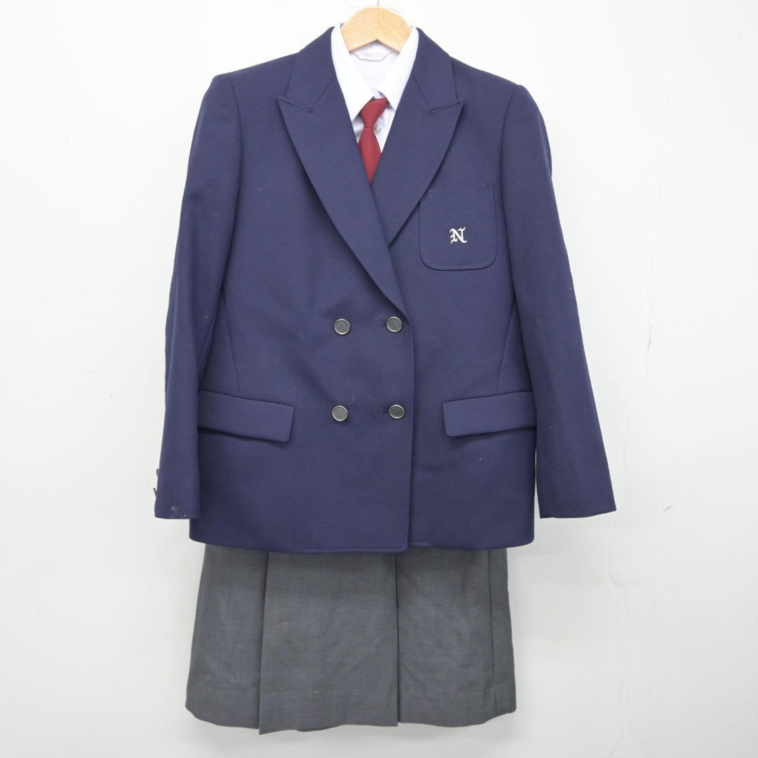 【中古】千葉県 木更津波岡中学校 女子制服 4点（ブレザー・シャツ・スカート）sf038327 | 中古制服通販パレイド