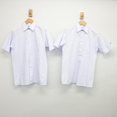 【中古】千葉県 木更津波岡中学校 男子制服 3点（シャツ・ズボン）sf038330