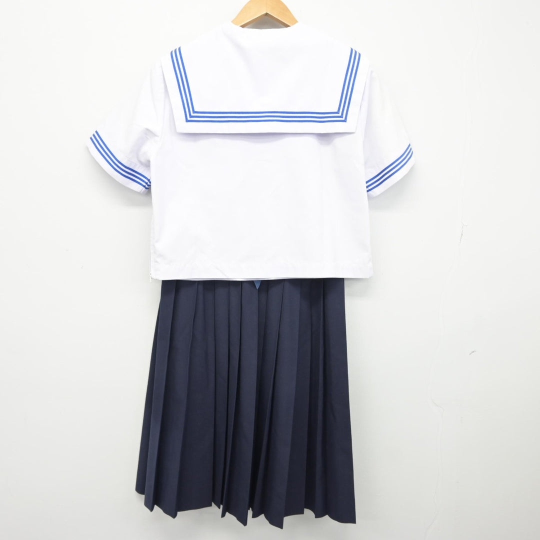 【中古】東京都 谷中中学校 女子制服 3点（セーラー服・スカート）sf038346 | 中古制服通販パレイド