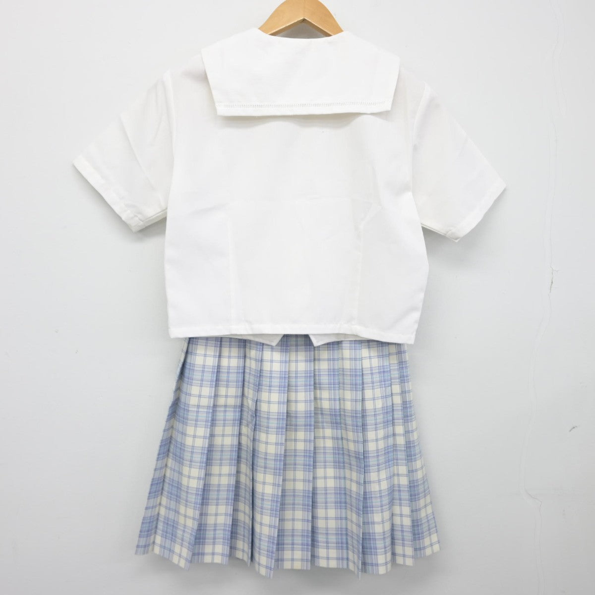 【中古】東京都 八雲学園中学校高等学校 女子制服 4点（セーラー服・スカート）sf038349