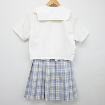 【中古】東京都 八雲学園中学校高等学校 女子制服 4点（セーラー服・スカート）sf038349