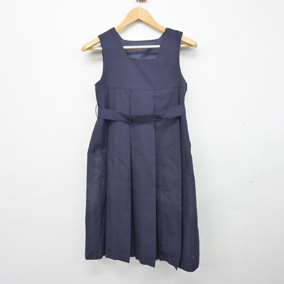 【中古】神奈川県 清泉女学院中学高等学校 女子制服 1点（ジャンパースカート）sf038356