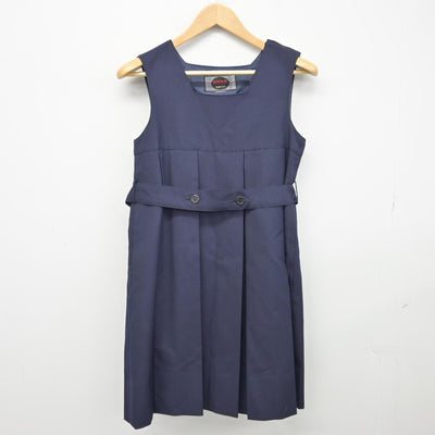 【中古】神奈川県 清泉女学院中学高等学校 女子制服 1点（ジャンパースカート）sf038357