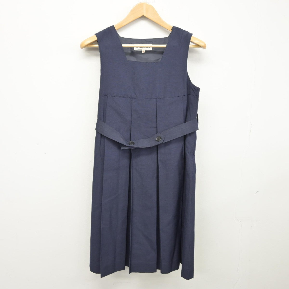 【中古】神奈川県 清泉女学院中学高等学校 女子制服 1点（ジャンパースカート）sf038358