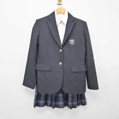 【中古】神奈川県 横浜翠陵高等学校 女子制服 3点（ブレザー・シャツ・スカート）sf038369