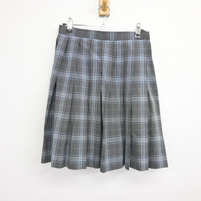 【中古】神奈川県 横浜翠陵高等学校 女子制服 3点（ニットベスト・シャツ・スカート）sf038370