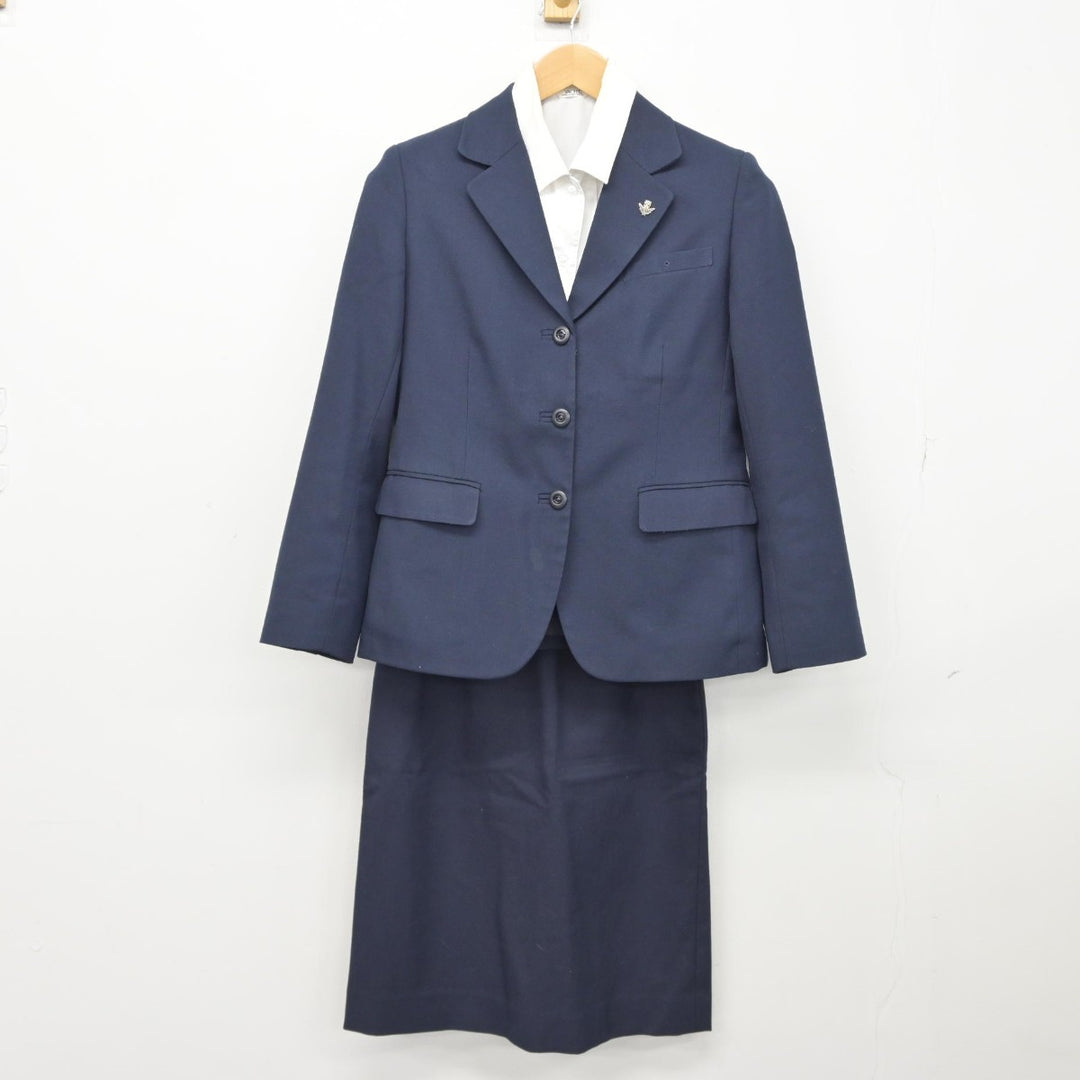 中古】福岡県 小倉商業高等学校 女子制服 4点（ブレザー・シャツ・スカート）sf038394 | 中古制服通販パレイド