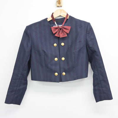 【中古】静岡県 浜松学芸高等学校 女子制服 3点（ブレザー・スカート）sf038397