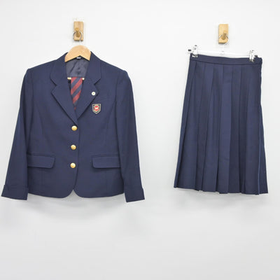 【中古】埼玉県 越谷南高等学校 女子制服 4点（ブレザー・スカート）sf038399