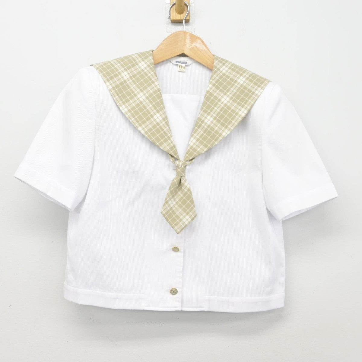 【中古】埼玉県 越谷南高等学校 女子制服 1点（セーラー服）sf038402