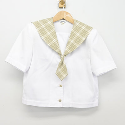 【中古】埼玉県 越谷南高等学校 女子制服 1点（セーラー服）sf038402