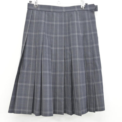 【中古】東京都 新宿中学校 女子制服 2点（ニットベスト・スカート）sf038410