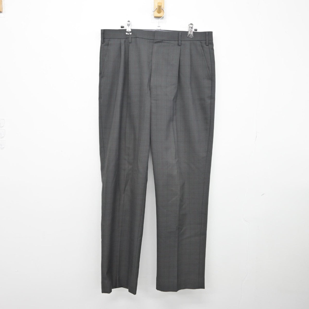 【中古】大阪府 茨木工科高等学校 男子制服 3点（ブレザー・シャツ・ズボン）sf038413