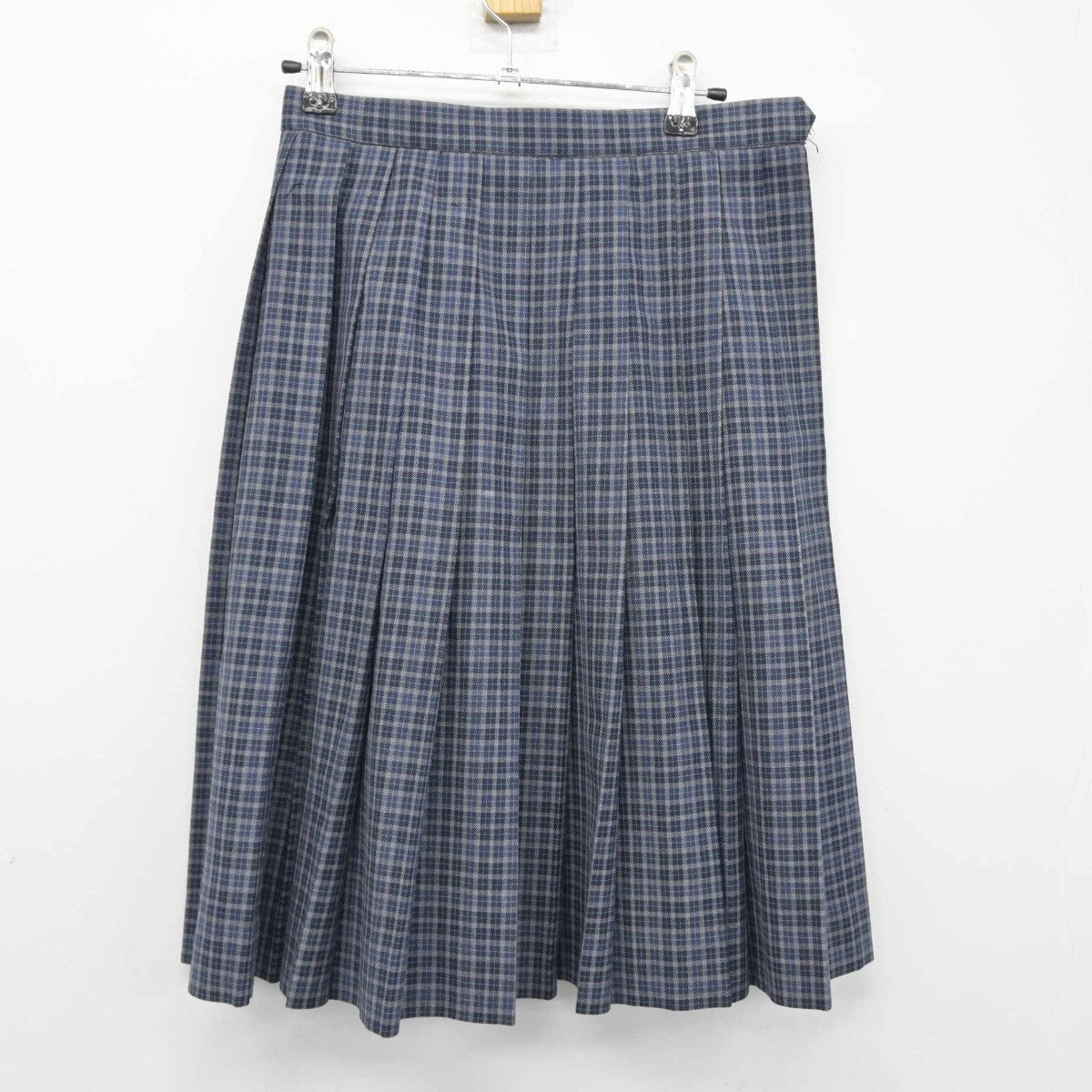 【中古】東京都 大島中学校 女子制服 5点（ブレザー・ニット・シャツ・スカート）sf038415